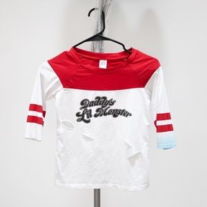 Harley Quinn Top & Shorts.